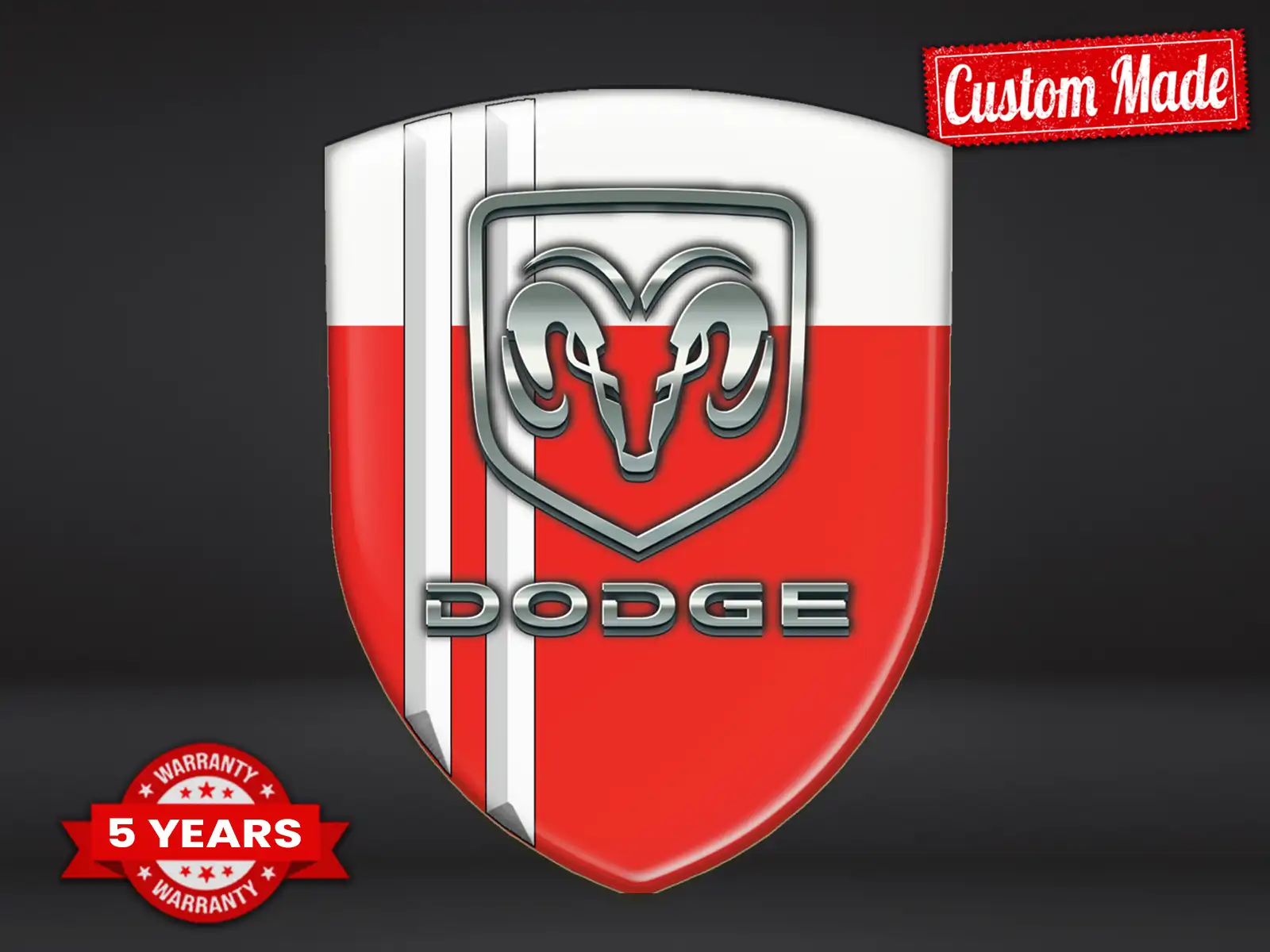 Dodge Pegatinas Traseras Camiones Estilo Edición Lujo